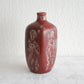 Royal Copenhagen JAIS NIELSEN Oxblood Square Bottle Vase Mollaris.com 