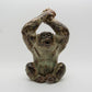 Royal Copenhagen KNUD KYHN Large Sung Glazed Stoneware CHIMPANZEE Figurine # 20227 Mollaris.com 
