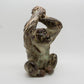Royal Copenhagen KNUD KYHN Large Sung Glazed Stoneware CHIMPANZEE Figurine # 20227 Mollaris.com 
