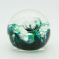 SELKIRK Studio ELECTRA Swirls Bubbles Glass Paperweight Mollaris.com 