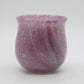 SIDSE WERNER Holmegaard TROLDGLAS Small Amethyst Marbled Crystal Glass Vase Mollaris.com 