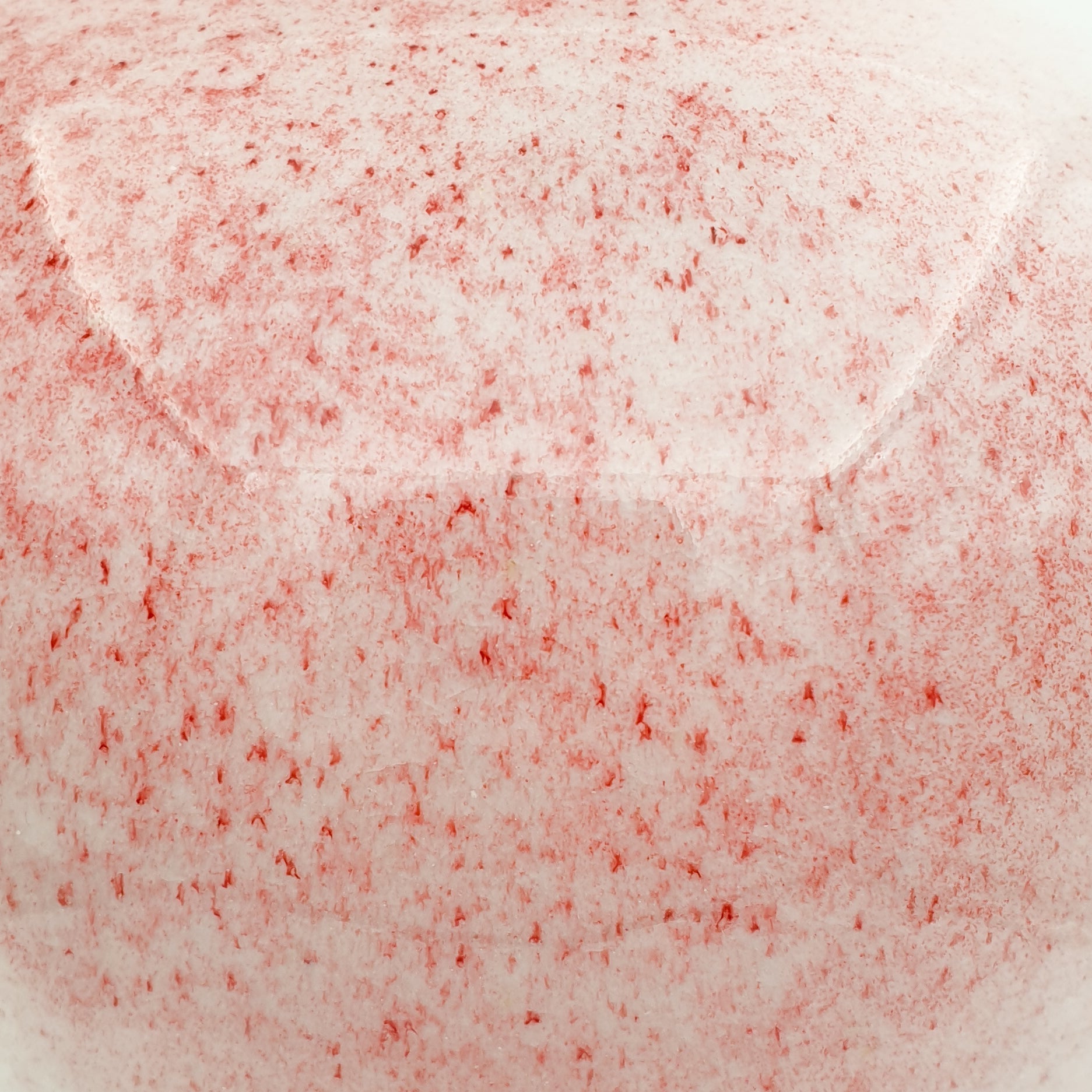 TUE POULSEN Contemporary Studio White and Red Mist Glazed Large Porcelain Vase Mollaris.com 