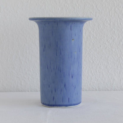 TUE POULSEN Studio Blue Glazed Large Stoneware Vase Mollaris.com 