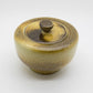 Upsala Ekeby MARI SIMMULSON Yellow Glazed Stoneware Lidded Jar Mollaris.com 