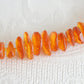 VINTAGE BALTIC AMBER Necklace Cognac 32 gr Mollaris.com 