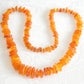 VINTAGE BALTIC AMBER Necklace Cognac 32 gr Mollaris.com 