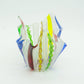 Zanfirico FAZZOLETTO Small Studio Art Glass Vase Mollaris.com 