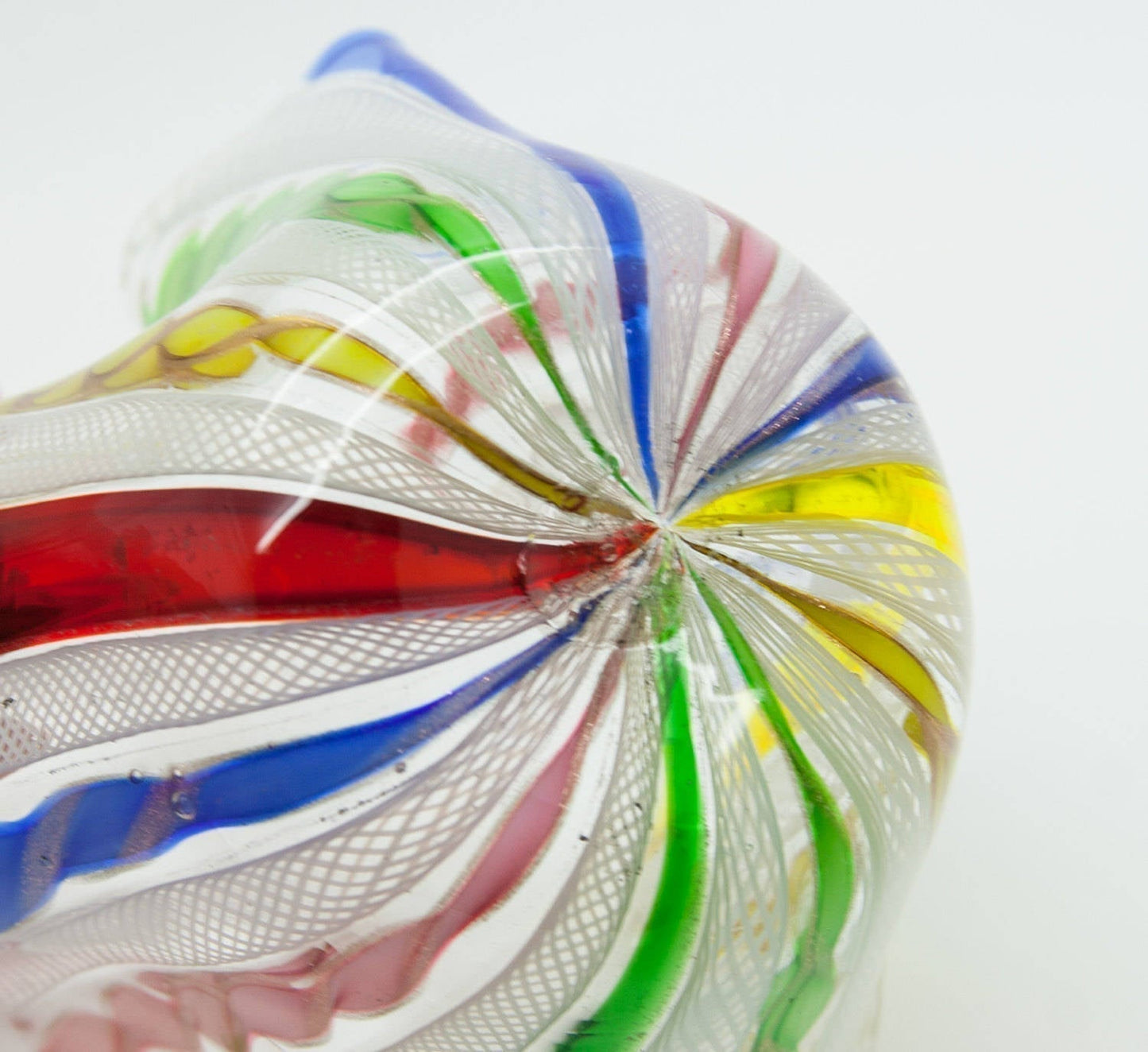 Zanfirico FAZZOLETTO Small Studio Art Glass Vase Mollaris.com 