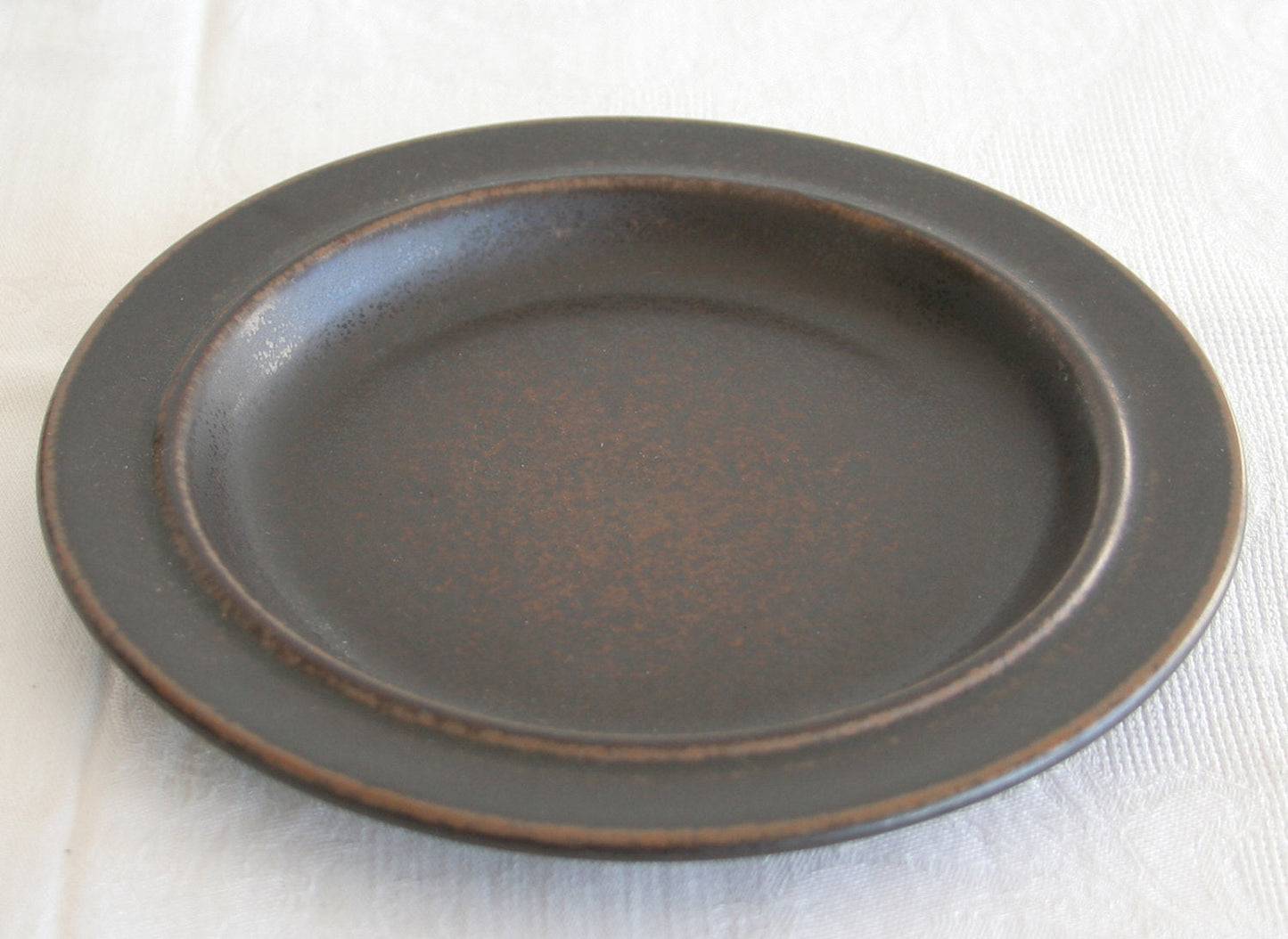 4 x Arabia ULLA PROCOPÉ Tableware RUSKA Stoneware Dinner Plate 25.5cm Mollaris.com 