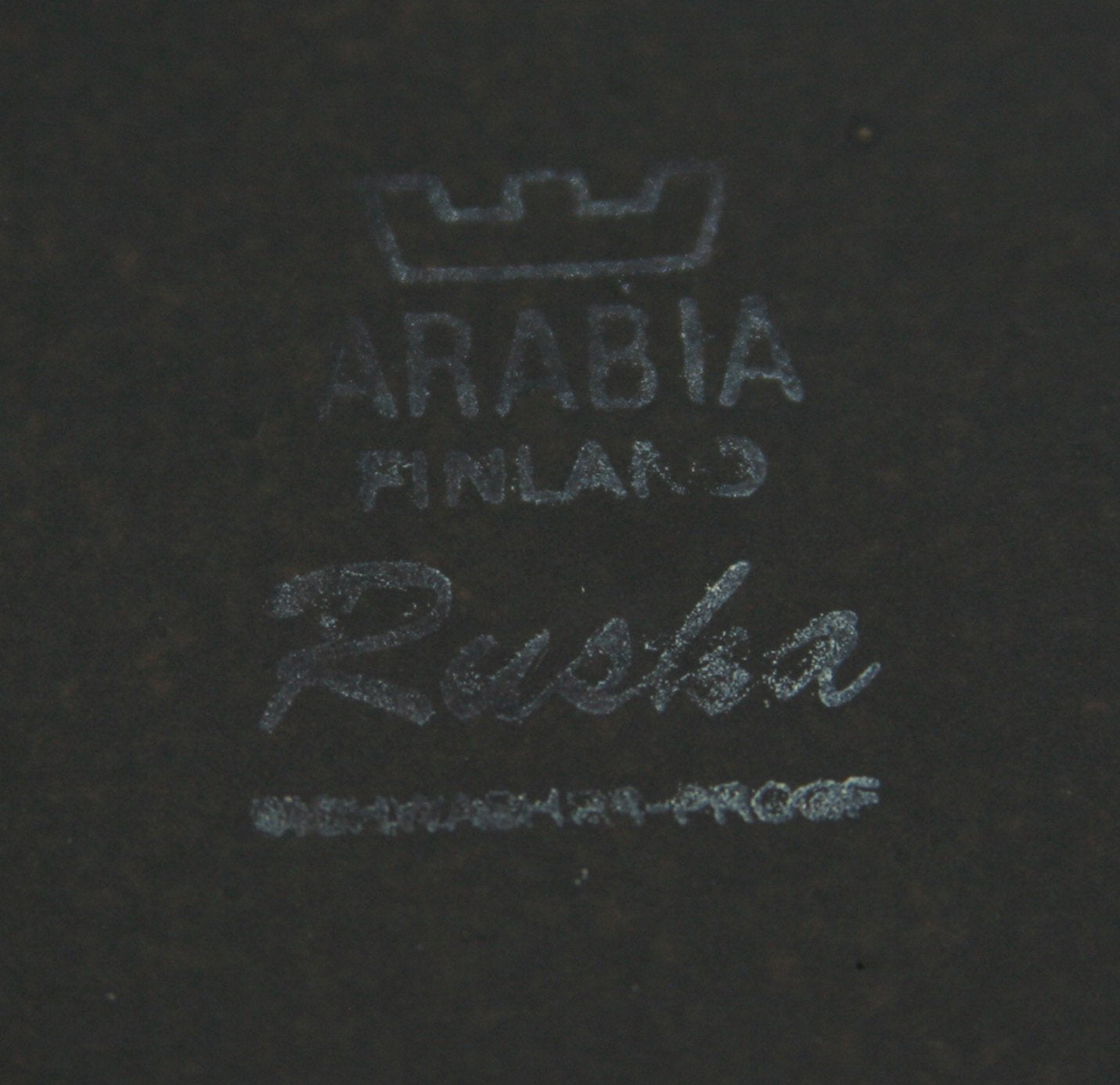 Arabia ULLA PROCOPÉ Tableware RUSKA Stoneware Lunch Plate 20cm Mollaris.com 