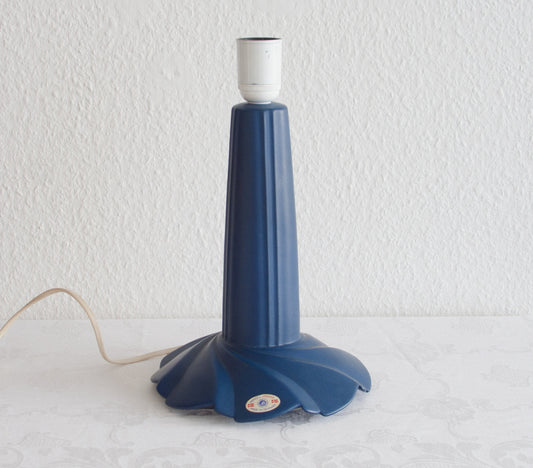 CHRISTEL CHRISTER Søholm PROPELLER Blue Glazed Stoneware Table Lamp Mollaris.com 