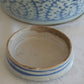 Chinese Shuangxi "DOUBLE HAPPINESS" Blue Decorated Lidded Porcelain Jar Mollaris.com 