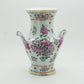 Edmé SAMSON "Famille Rose" Armorial Porcelain Vase Mollaris.com 