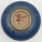 GERDA ØSTERGAARD Blue Dot Patterned Glazed Stoneware Bowl Mollaris.com 