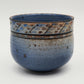 GERDA ØSTERGAARD Blue Dot Patterned Glazed Stoneware Bowl Mollaris.com 