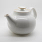 HENNING KOPPEL Bing & Grøndahl Large White Speckled Glazed Stoneware Tea Pot Mollaris.com 