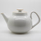 HENNING KOPPEL Bing & Grøndahl Large White Speckled Glazed Stoneware Tea Pot Mollaris.com 