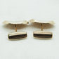 HERMANN SIERSBØL Modernist 8K Solid Gold (333) Cufflinks Mollaris.com 