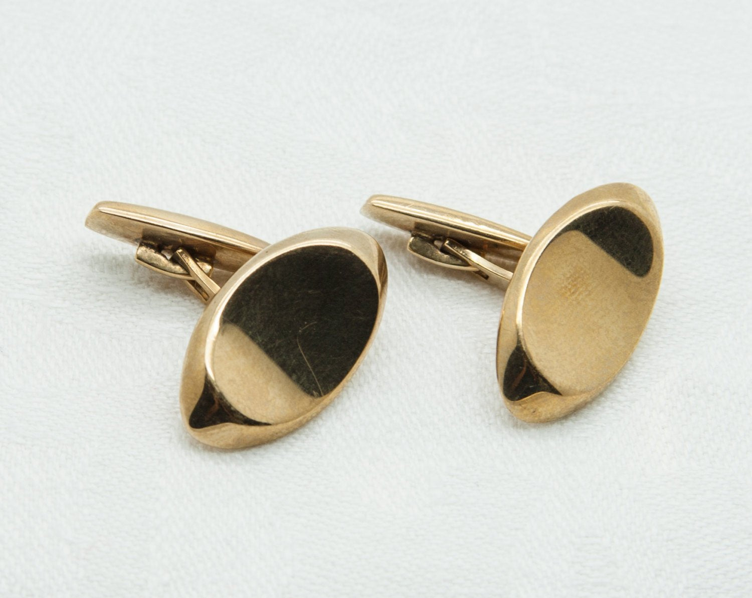 HERMANN SIERSBØL Modernist 8K Solid Gold (333) Cufflinks Mollaris.com 