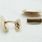 HERMANN SIERSBØL Modernist 8K Solid Gold (333) Cufflinks Mollaris.com 