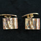 HERMANN SIERSBØL Modernist Gold-plated Solid Sterling Silver (925S) Cufflinks Mollaris.com 