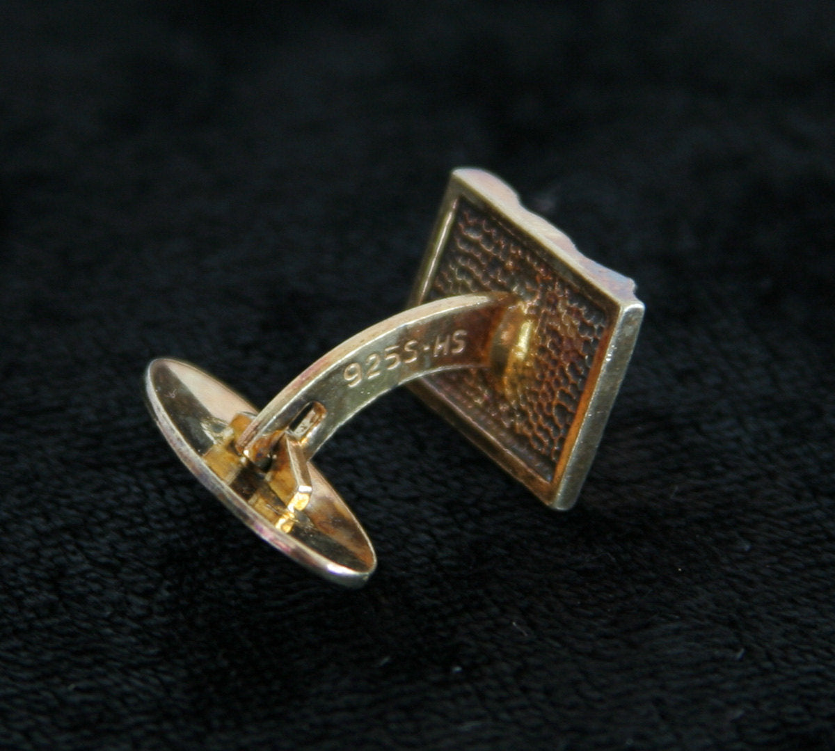 HERMANN SIERSBØL Modernist Gold-plated Solid Sterling Silver (925S) Cufflinks Mollaris.com 