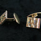 HERMANN SIERSBØL Modernist Gold-plated Solid Sterling Silver (925S) Cufflinks Mollaris.com 