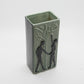 HOLM SØRENSEN Søholm Two Lovers Beneath an Apple Tree Square Ceramic Vase Mollaris.com 
