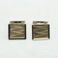 HUGO GRÜN Modernist Gold-Plated Solid Silver (830S) Cufflinks Mollaris.com 