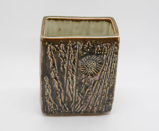 JØRGEN MOGENSEN Organic Studio Pottery Ceramic Stoneware Vase Mollaris.com 