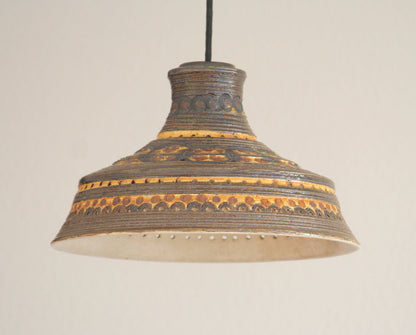 JETTE HELLERØE Heart Decorated Ceramic Pendant Light Mollaris.com 