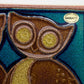 JOSEPH SIMON Søholm Two Owls Stoneware Wall Plaque Mollaris.com 