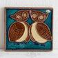 JOSEPH SIMON Søholm Two Owls Stoneware Wall Plaque Mollaris.com 