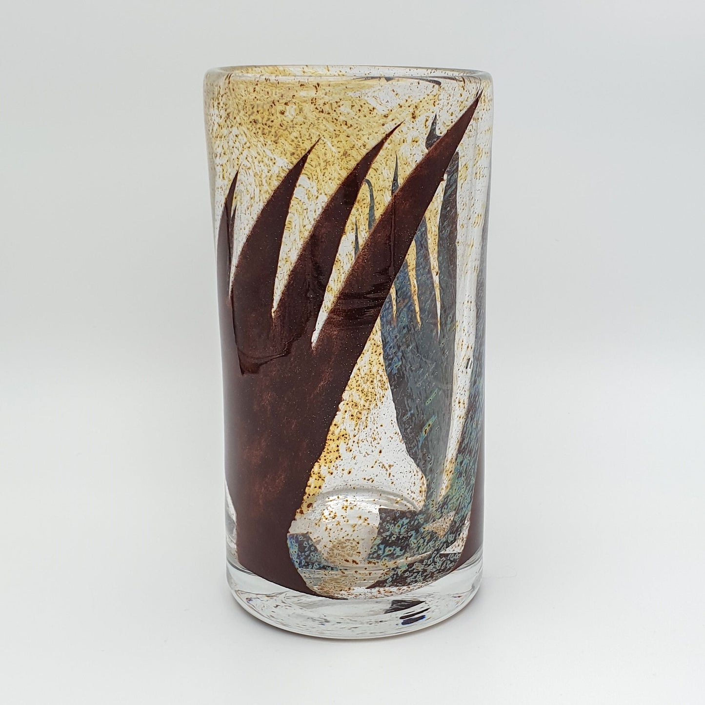 Johansfors INGEGERD RÅMAN Birds Wings Sleeve Glass Vase Mollaris.com 
