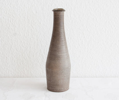 KÄHLER Large Rough Yellow Glazed Ceramic Vase Mollaris.com 