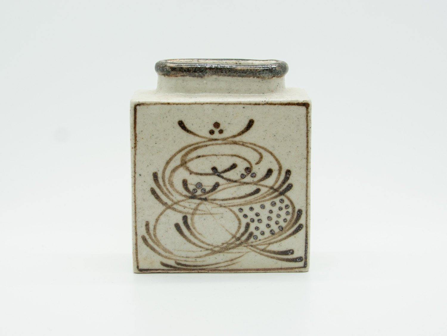 KÄHLER Nils Kahler Small Decorated Ceramic Vase Mollaris.com 
