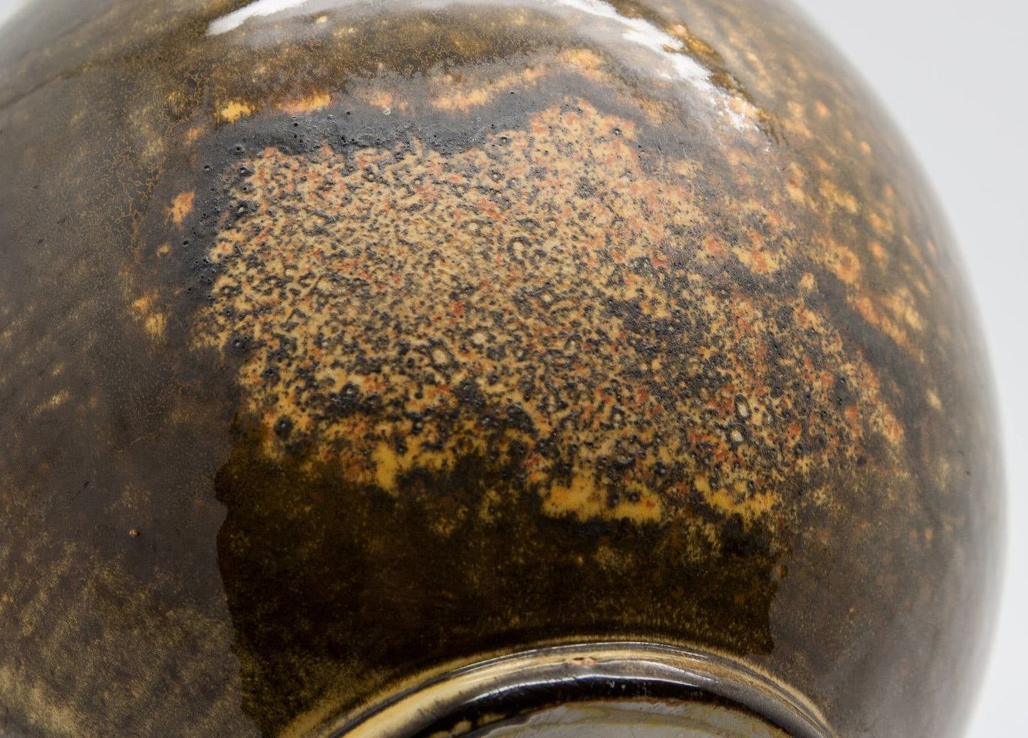KÄHLER Svend Hammershøi Yellow Black Glazed Ceramic Jug Mollaris.com 