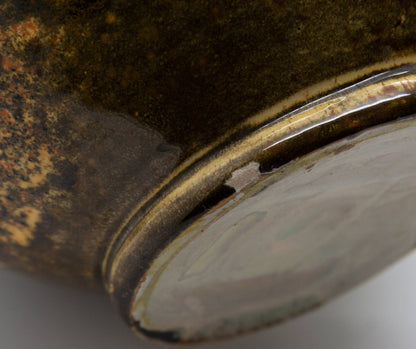 KÄHLER Svend Hammershøi Yellow Black Glazed Ceramic Jug Mollaris.com 