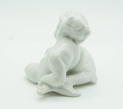 KAI NIELSEN Bing & Grøndahl Sea Child with Fish Porcelain Figurine Mollaris.com 