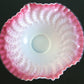 KASTRUP HOLMEGAARD Opal White Pink Ruffled Bowl Mollaris.com 