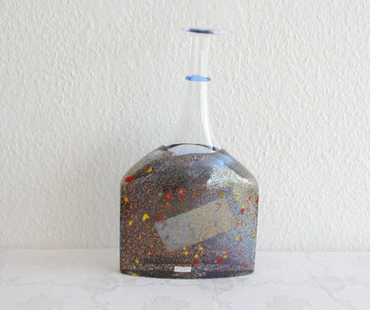 Kosta Boda BERTIL VALLIEN Large Satellite Bottle Glass Vase Mollaris.com 