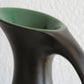 MØRKØV Monumental Black Green Glazed Ceramic Floor Vase Mollaris.com 