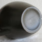 MØRKØV Monumental Black Green Glazed Ceramic Floor Vase Mollaris.com 