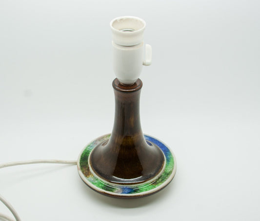 METTE LØKKE STIIL Multicolor Glazed Stoneware Table Lamp Mollaris.com 