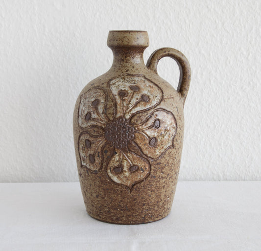 METTE LØKKE STIIL Organic Decorated Stoneware Jug Vase Mollaris.com 