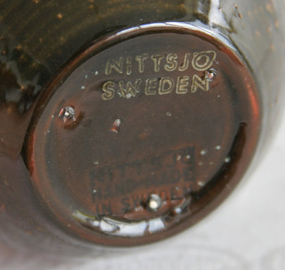 NITTSJÖ Round Ceramic Vase Mollaris.com 