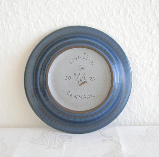 Nymølle GUNNAR NYLUND Small Dark Blue Stoneware Bowl Mollaris.com 