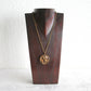 PENTTI SARPANEVA Modernist Brutalist Bronze Necklace Pendant Mollaris.com 
