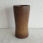 PER LINNEMANN SCHMIDT Palshus Dark Brown Sugar Glazed Stoneware Vase Mollaris.com 