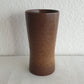 PER LINNEMANN SCHMIDT Palshus Dark Brown Sugar Glazed Stoneware Vase Mollaris.com 
